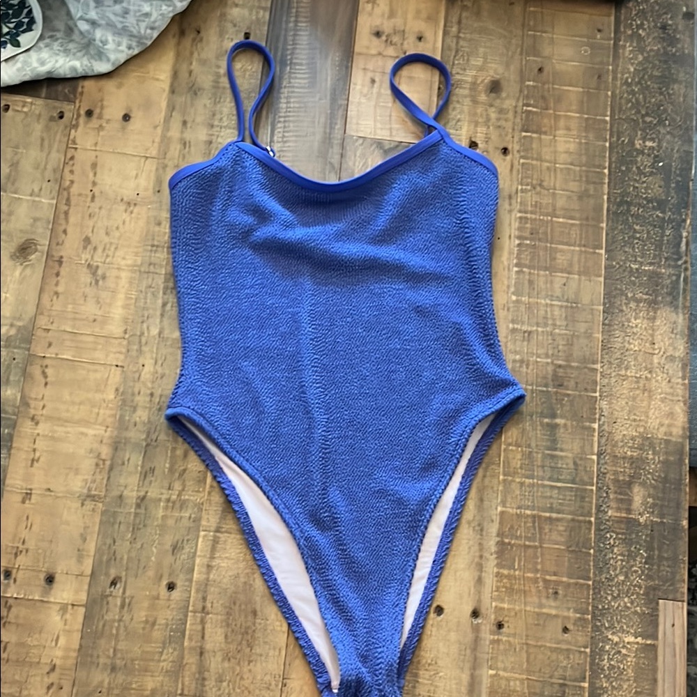 Koana crinkle purple One-Piece Swimsuit